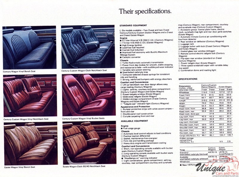 1975 Buick Brochure Page 21